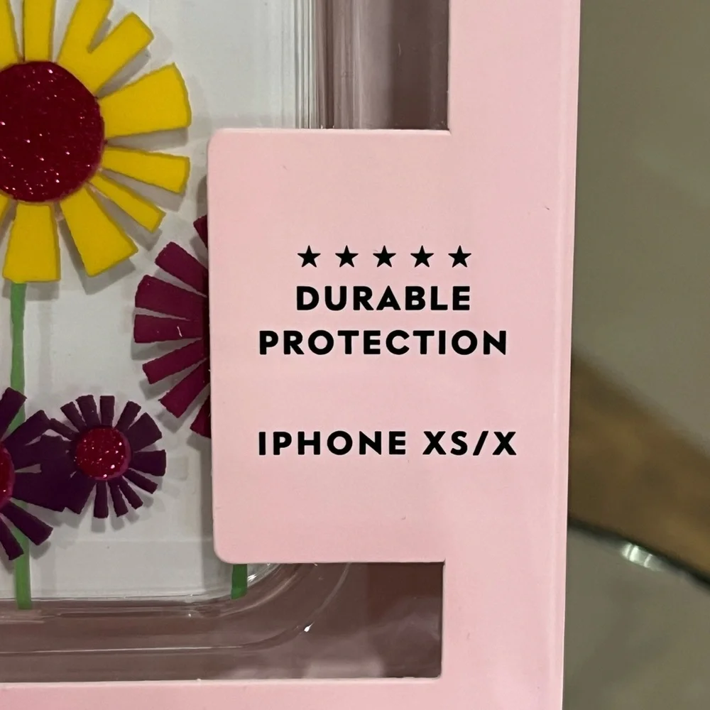 kate spade Glitter Garden Cat iPhone Case for iPhone XS/X, new!